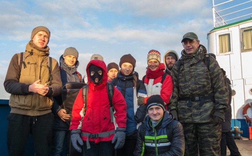 Молодежь Приморского благочиния побывала в походе на Балтийской косе