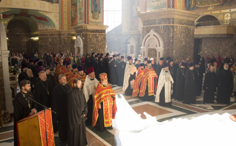 В Кафедральном соборе Христа Спасителя состоялось торжественное вручение церковных наград