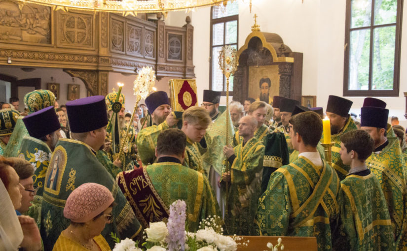 Престольный праздник храма прп. Серафима Саровского