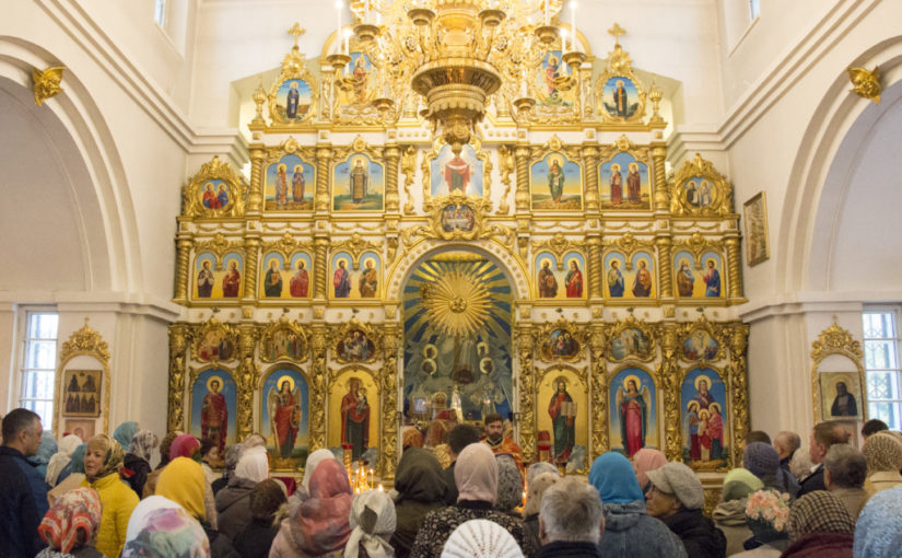 Престольный праздник храма св. мучениц Веры, Надежды, Любви и матери их Софии г.Багратионовска