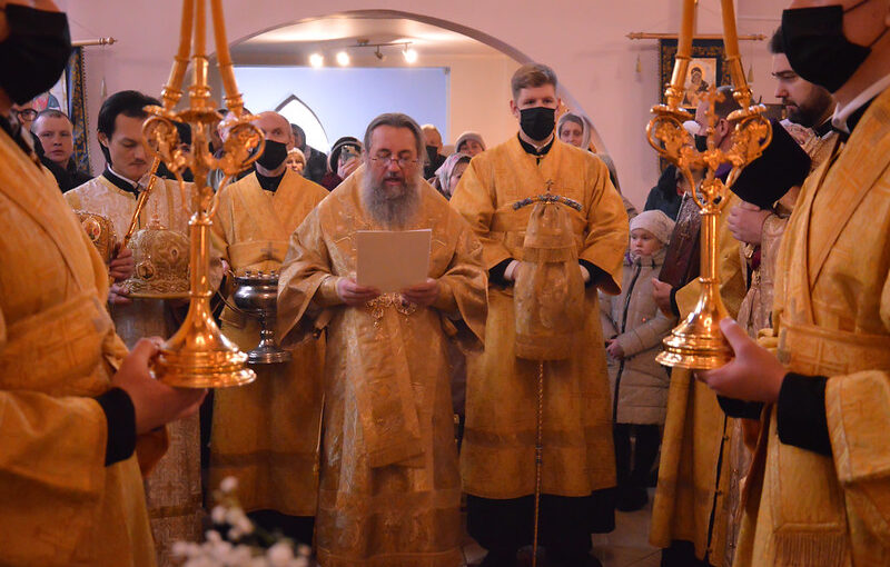 Престольный праздник храма апостола Андрея Первозванного