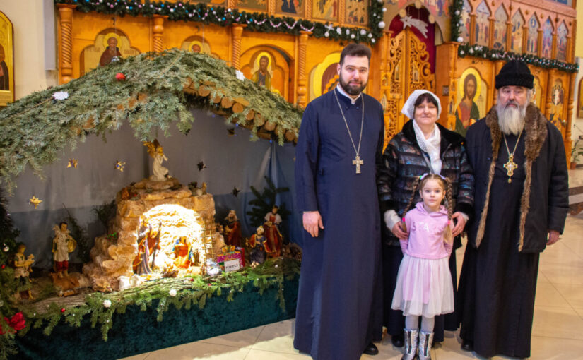 Божественная литургия в день рождения настоятеля прихода