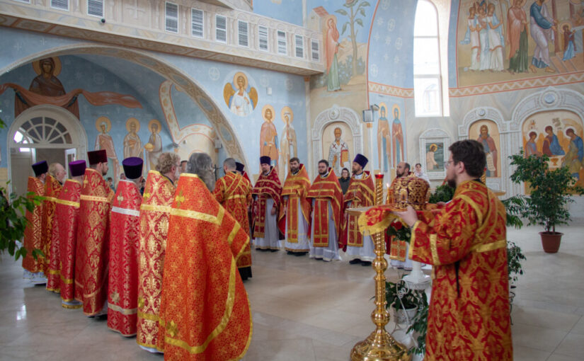 Соборное богослужение на Светлой седмице