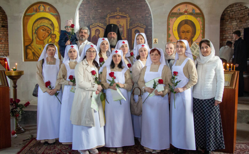 Праздничное богослужение в храме святых жён-мироносиц п.Маршальское