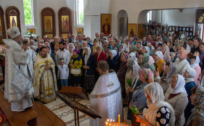 Престольный праздник храма Вознесения Господня