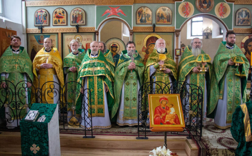 Престольный праздник храма преподобного Сергия Радонежского в Рыбачьем