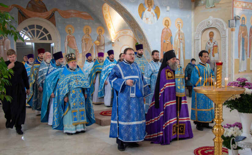 Престольный праздник храма святых праведных Иоакима и Анны