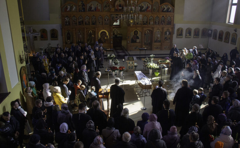Прощание с настоятелем прихода