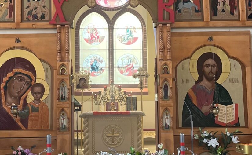 Литургия в неделю святых отцов I Вселенского Собора